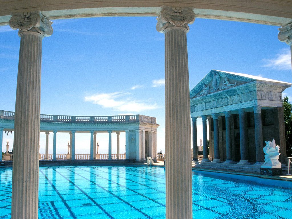 Hearst Castle Pool, San Simeon, California